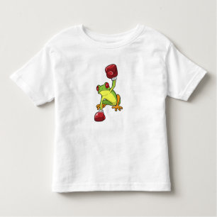 Frog vid Boxing med Boxinghandskar T Shirt