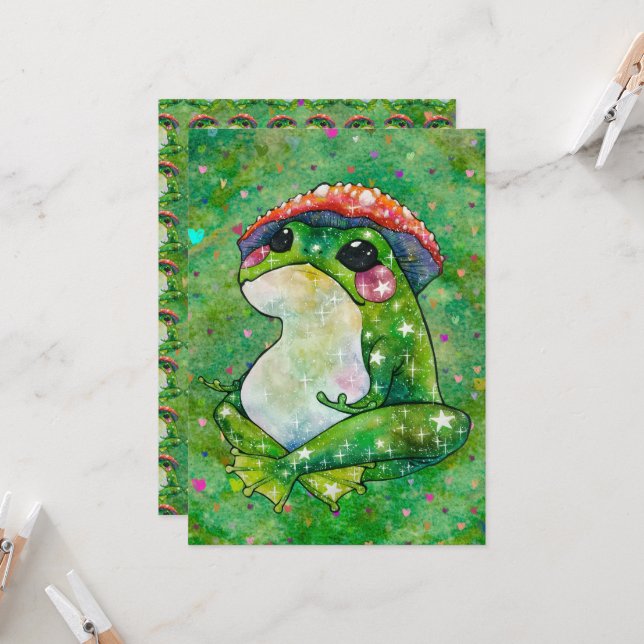 Frog vid namn Klöver (Fram/Back In Situ)