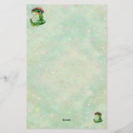 Frog vid namn Klöver Brevpapper
