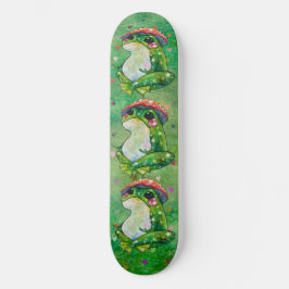 Frog vid namn Klöver Mini Skateboard Bräda 18,5 Cm