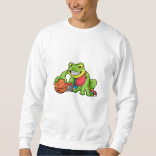 Frog vid sport med basket lång ärmad tröja
