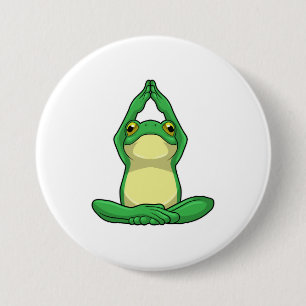 Frog vid Yoga i Kor, baljad Knapp