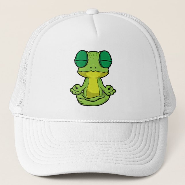 Frog vid Yoga i Kor-legerat Keps (Framsida)