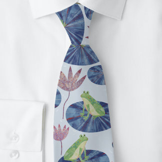 Frog Watercolor Blue Slips