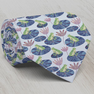 Frog Watercolor Blue Slips