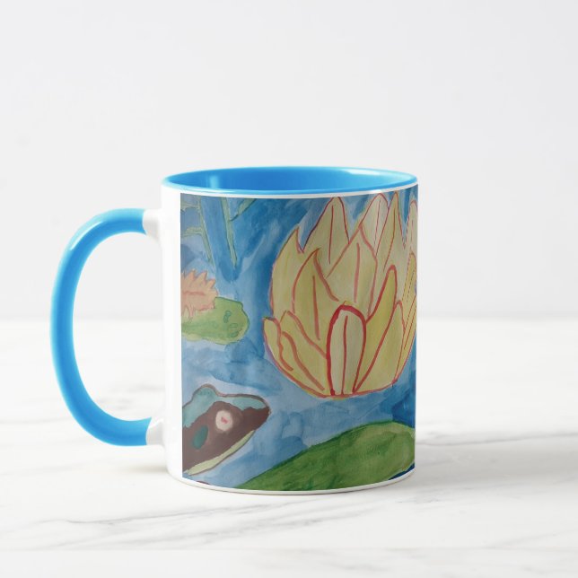 Frog & Waterlilies Mugg (Vänster)