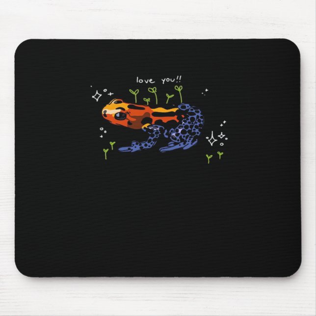 Frog Who Loves You Simple Classic Style Musmatta (Framsidan)