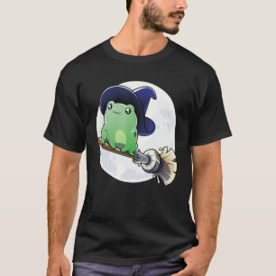 Frog Witch Shirt - Lusnyj Toad Witch Halloween Cos T