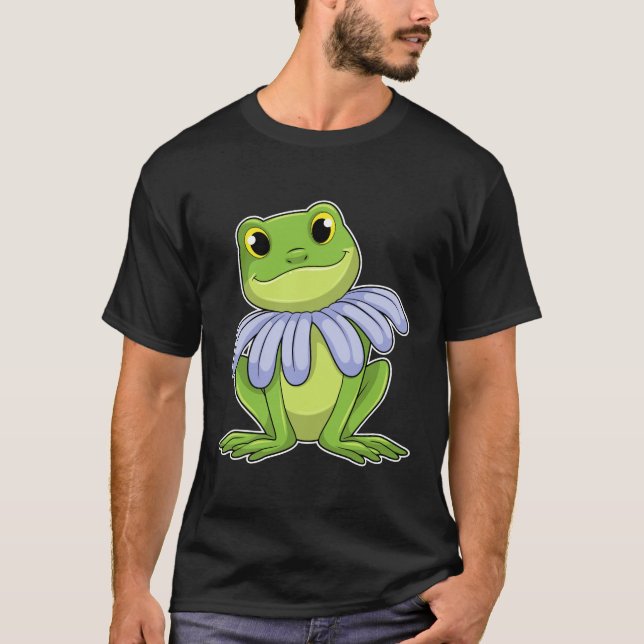 Frog with Daisy T Shirt (Framsida)