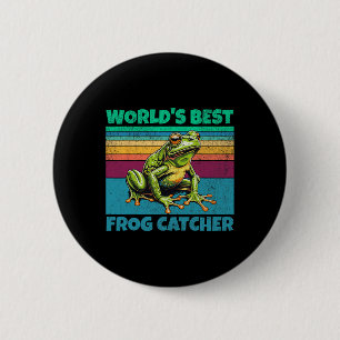 Frog Worlds Best Toad Catcher Funny Amphibian Hunt Knapp
