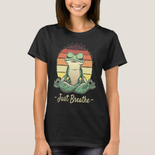 Frog Yoga Meditation Pilates Animal Toad Zen T Shirt