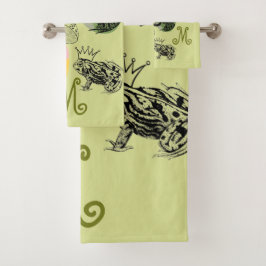 Frogcore och Svamp Älskare Estetisk Monogram