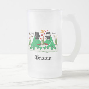 Frogette & Freddy groda Frostat Ölglas