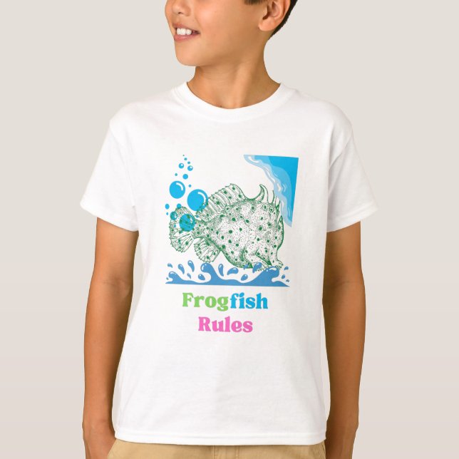 Frogfish Regler T Shirt (Framsida)