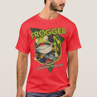 Frogger Leap for Your Life 1981 T Shirt