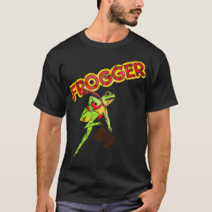 Frogger Vintage Stil T Shirt