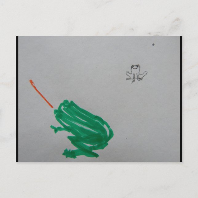 Frogger Vykort (Framsida)