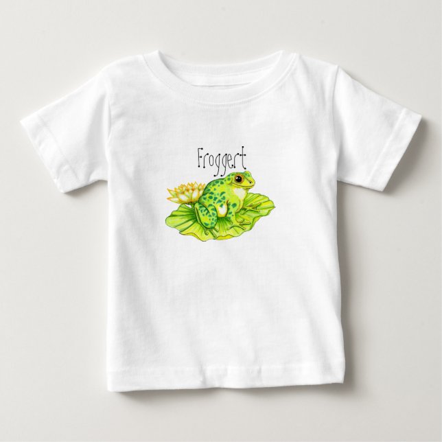 Froggert häftespädbarn tee shirt (Framsida)