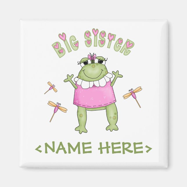 Froggie Big Sister Magnet (Framsidan)