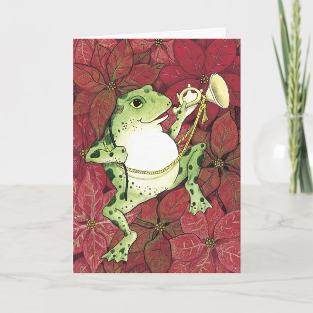 Froggie helgdag helgkort (Framsida)
