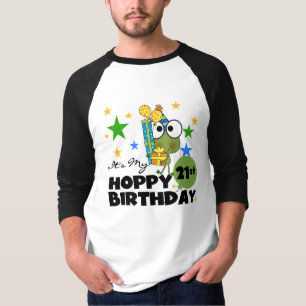 Froggie Hoppy 21st födelsedag Tee