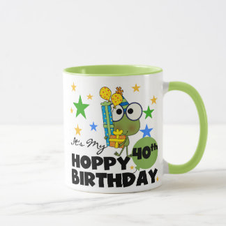 Froggie Hoppy 40th födelsedag Mugg