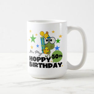 Froggie Hoppy 50th födelsedag Kaffemugg