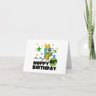 Froggie Hoppy 85:e födelsedagen Kort