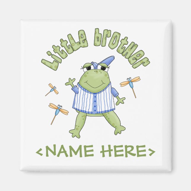 Froggie Little Brother Magnet (Framsidan)