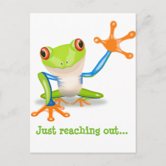 Froggie Notecard Vykort