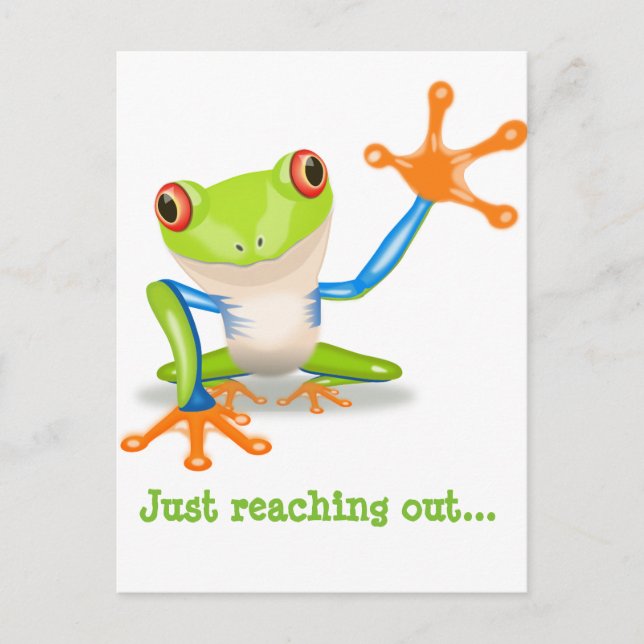 Froggie Notecard Vykort (Framsida)