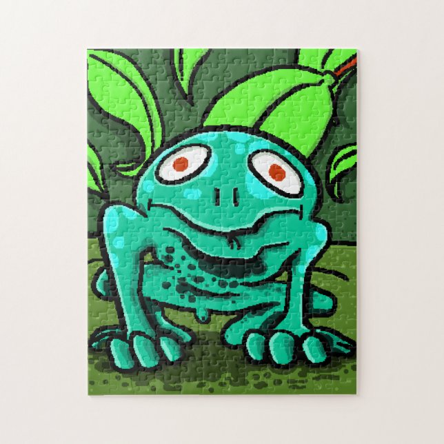 froggiepussel pussel (Vertikal)
