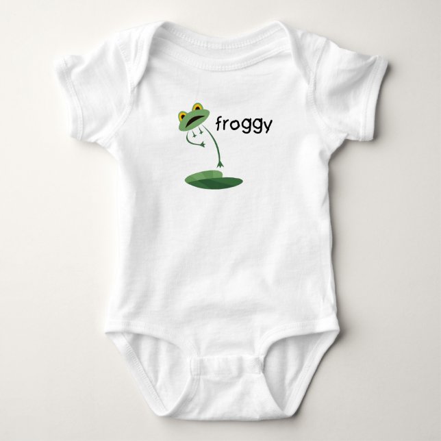 Froggy Baby Shirts Tee Shirt (Framsida)