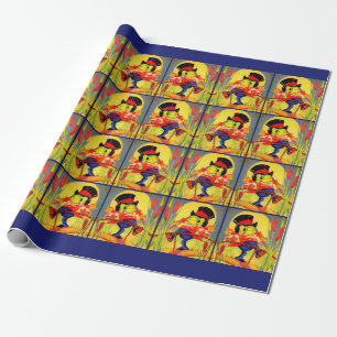 Froggy borta a courtin" presentpapper