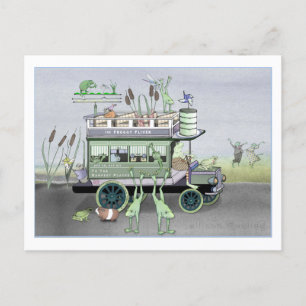Froggy Flever Omnibus-vykort Vykort