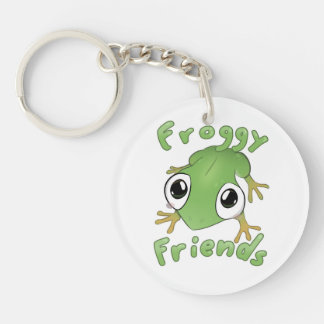 Froggy Friends Acrylic Keychain
