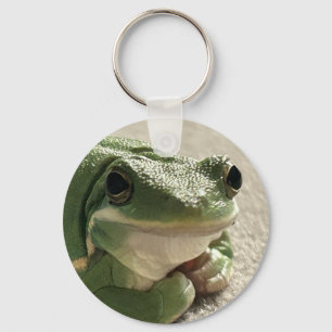 Froggy Grönt Träd Frog Nyckelring