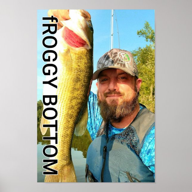 Froggy Grund Baits Bama Boy Poster (Framsidan)