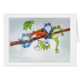 Froggy Hälsningskort