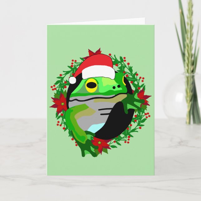 Froggy-jul Kort (Framsida)