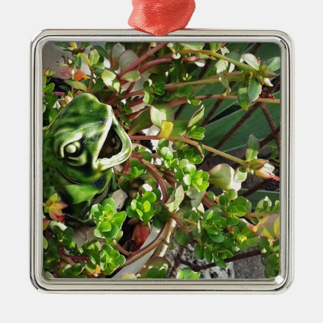 Froggy Julgransprydnad Metall (Framsidan)