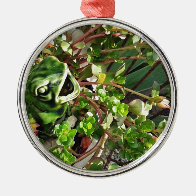 Froggy Julgransprydnad Metall (Framsidan)
