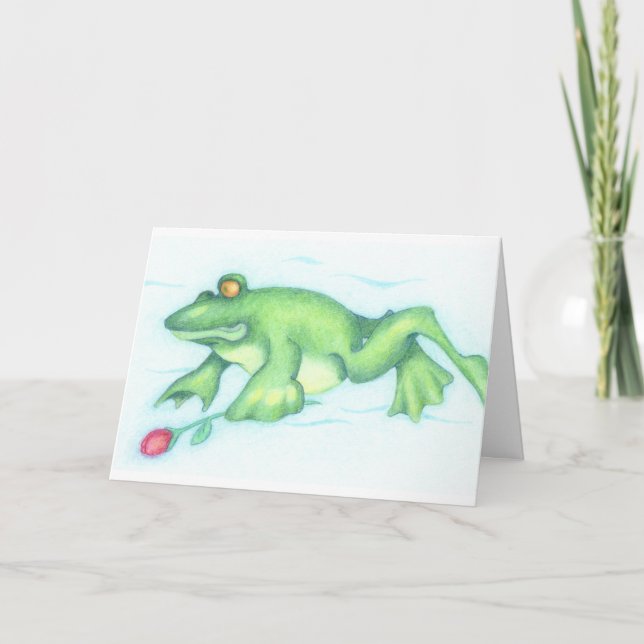 Froggy Kärlek Card Helgkort (Framsida)