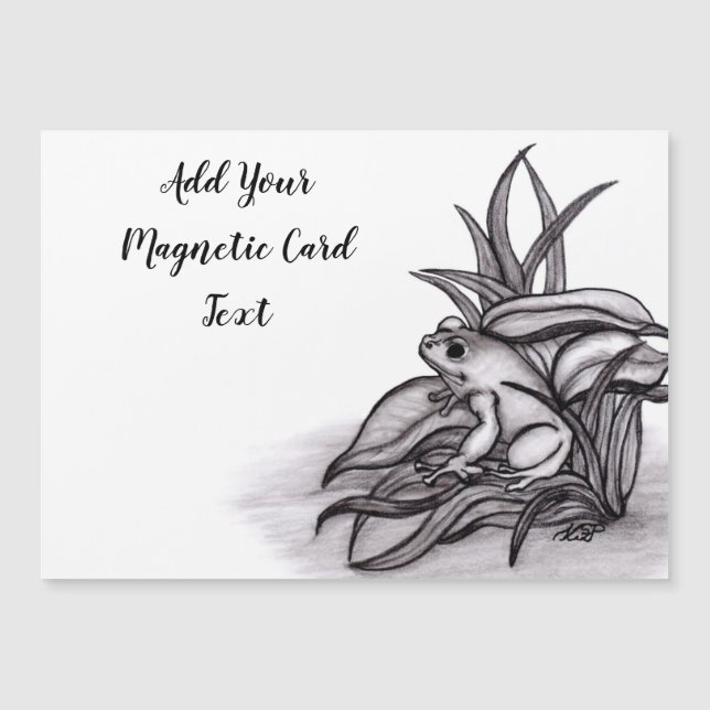 Froggy, lägg till din text (Framsida)