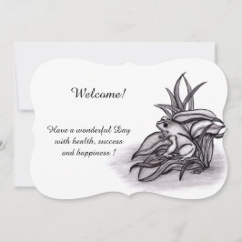 Froggy, lägg till din textinbjudan inbjudningar