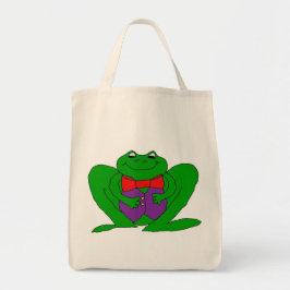 Froggy Large Tote Bag Tygkasse