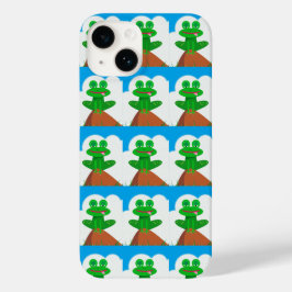 Froggy på A Backe Phone Case