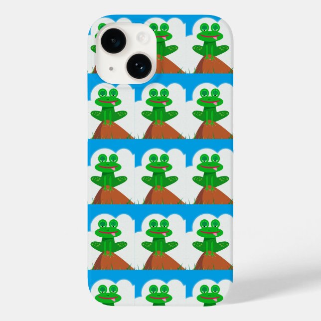 Froggy på A Backe Phone Case (Baksida)