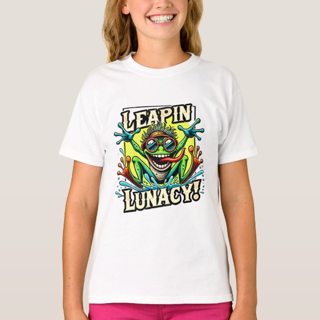 Froggy Roligt T Shirt (Framsida)