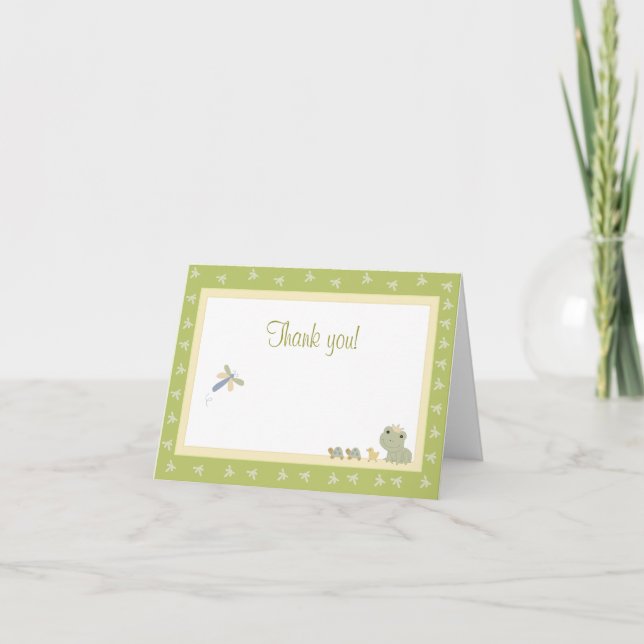 Froggy Tales Frog Prince Note Card Tackkort (Framsida)
